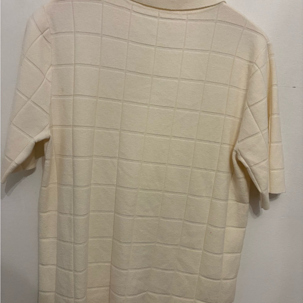 a new day Women's Cream Button Down Shirt - Picture 4 of 5